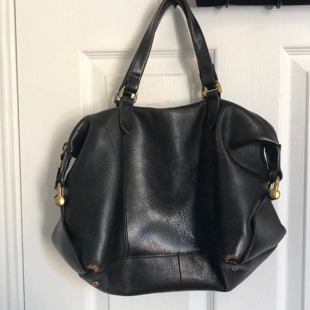 Madewell Black Leather Purse